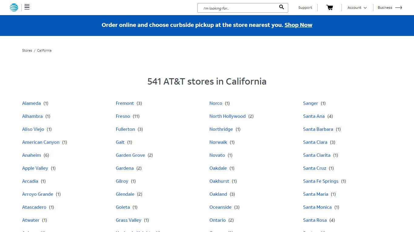 AT&T Stores - CA - Cell Phones, DIRECTV & More